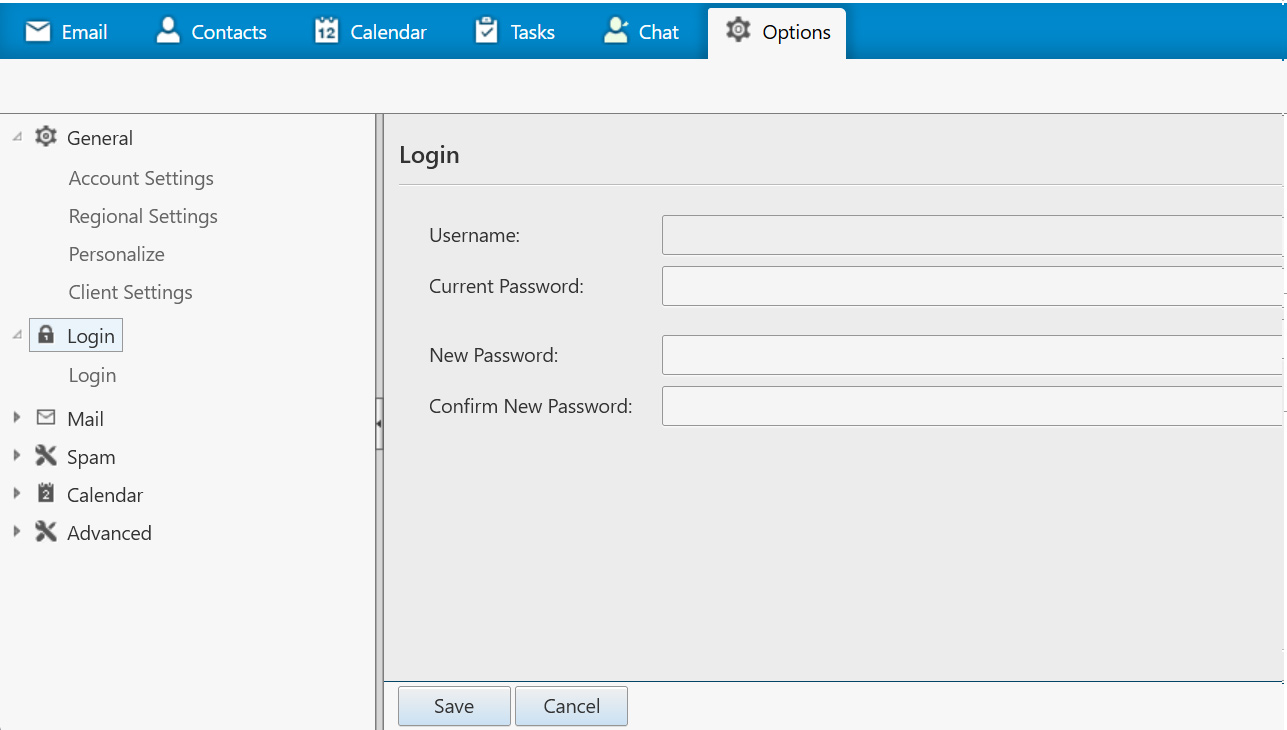 Webmail Settings